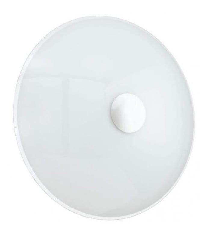 Plafon Nube 420 biały szklany okrągły 2 żarówki