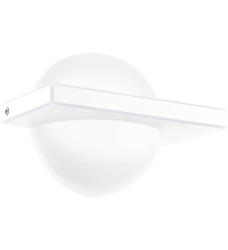 Kinkiet Boldo LED biały nowoczesny do salonu sypialni na korytarz