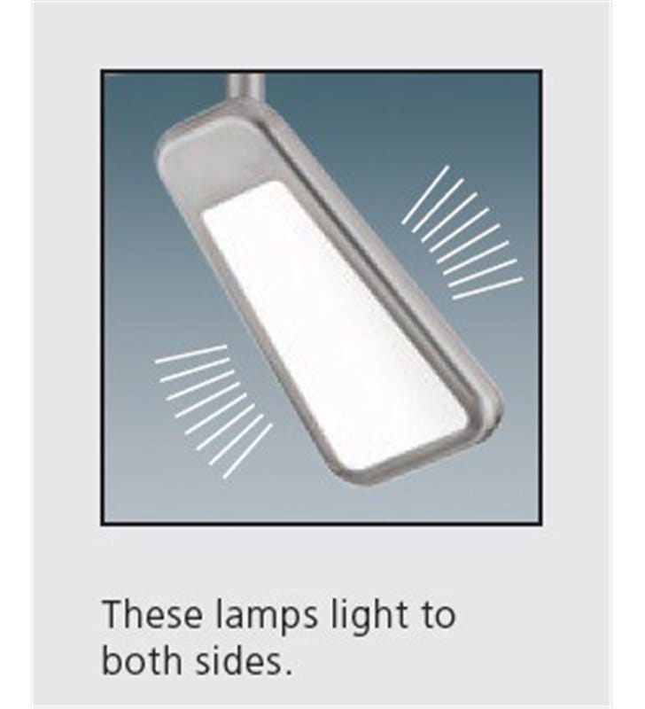 Lampa sufitowa Alcamo LED nikiel satynowany