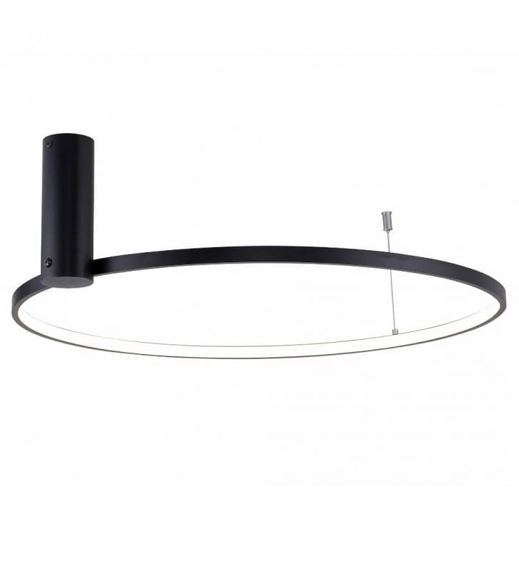 Horik 60cm minimalistyczna nowoczesna lampa sufitowa Horik LEDowa obręcz zmiana barwy światła