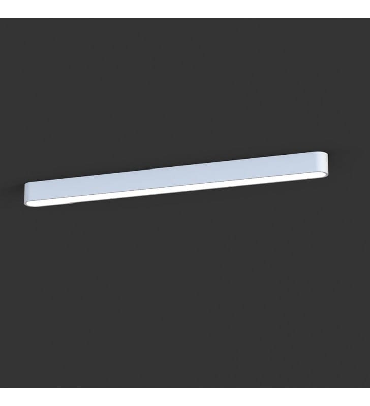 Biały wąski plafon sufitowy Soft White LED 95cm wąski podłużny Nowodvorski