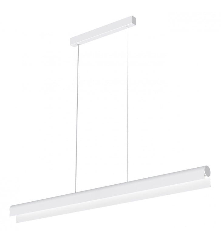 Lampa wisząca do biura lub domu nad stół biurko blat CL Q LED PRO 3000K biała Nowodvorski