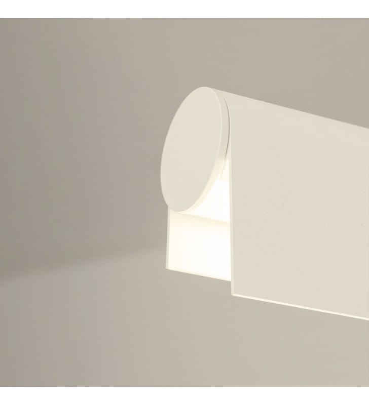 Nowoczesna biała podłużna lampa wisząca do biura lub domu CL Q LED PRO 4000K Nowodvorski