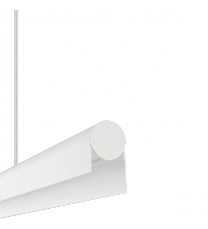 Nowoczesna biała podłużna lampa wisząca do biura lub domu CL Q LED PRO 4000K Nowodvorski