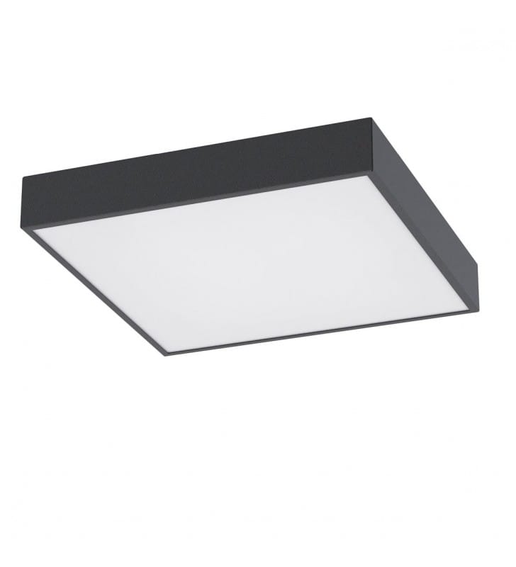 Czarny plafon z czujnikiem ruchu Quad Sensor 30cm kwadratowy 4xGX53 Nowodvorski