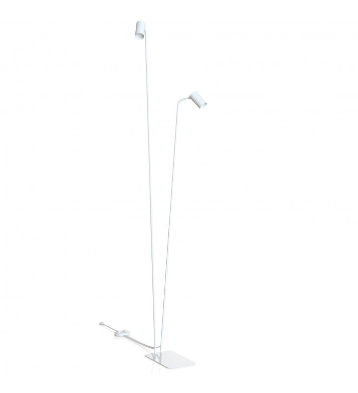 Lampa podłogowa Mono biała 2 ramienna nowoczesna Nowodvorski