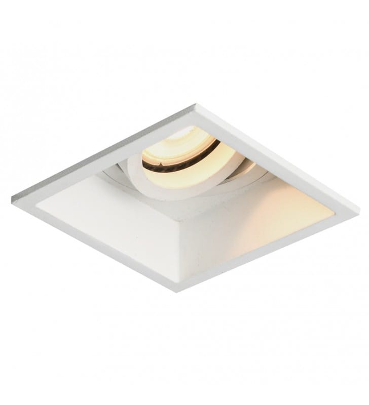 Kwadratowa lampa punktowa Naro do kuchni salonu 1xGU10