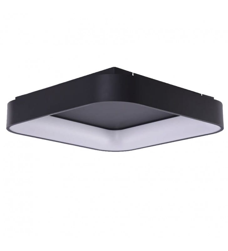 Nowoczesny plafon Smart Solvent LED 60 kwadratowy z pilotem ściemniacz