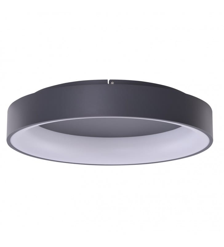 Plafon Solvent Smart LED szary z pilotem ściemniacz