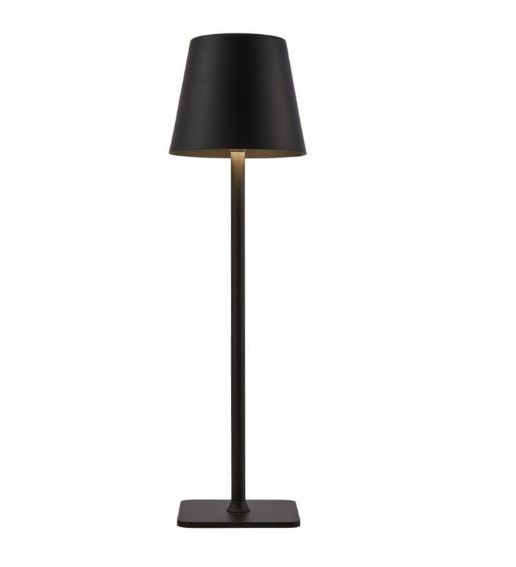 Przenośna czarna lampa tarasowa Altis LED zewnętrzna IP54