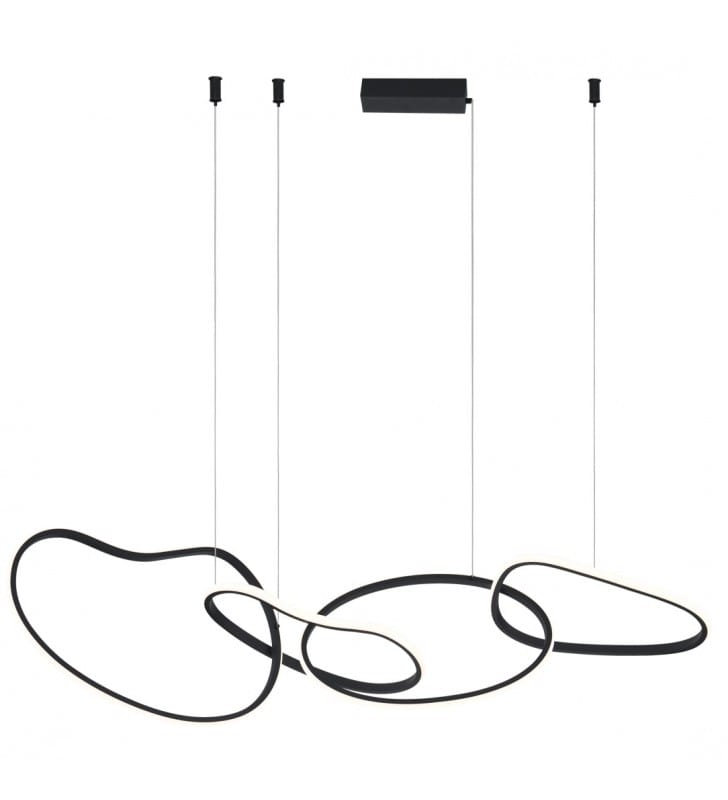 Duża lampa wisząca do nowoczesnego salonu Fonte LED